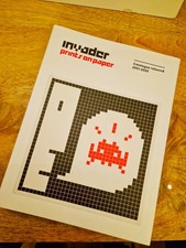 Invader -  Prints On Paper