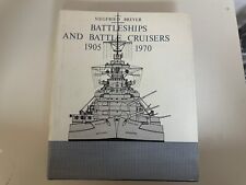 Battleships & Battle Cruisers 1905-1970 By Siegfried Breyer HC/DJ 1973