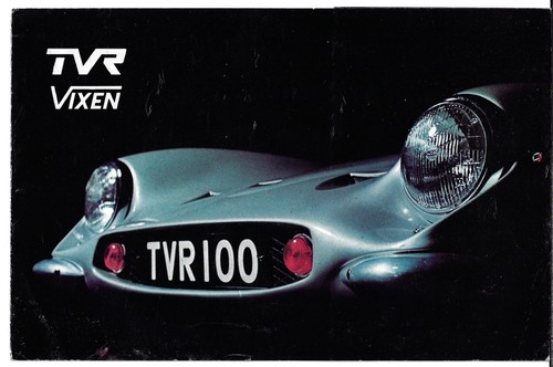 Tvr vixen 1600 1969 1970 - 1600, 1969-1970