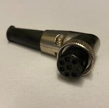 7 Pin DIN Female Plug with Lockable Ring / Elbow ~ New / Unused