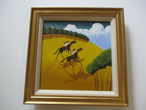 American folk art painting - folk,