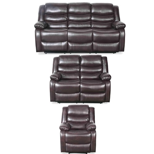 Cortland leather look piece - 3,