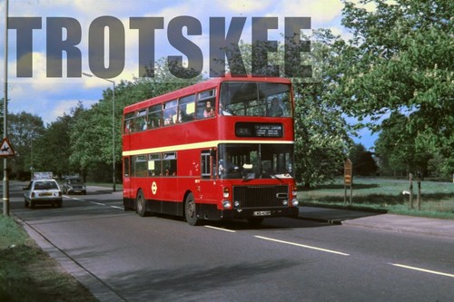 35mm slide london buses ailsa - 35mm,