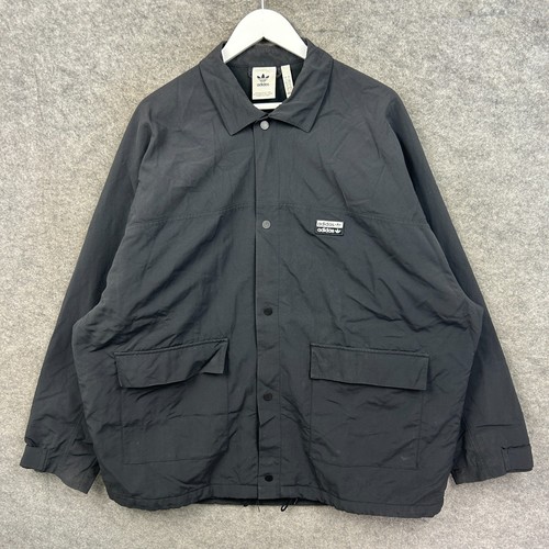 Adidas jacket mens - large, black