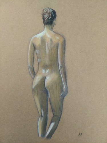Original figure drawing - , nude