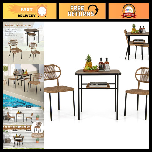 Piece patio bistro set - bistro,