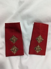British Army Nursing Rank Slides (Pair)
