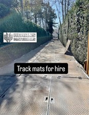 HIRE - Ground Protection Euro Track Mats  / Event Matting