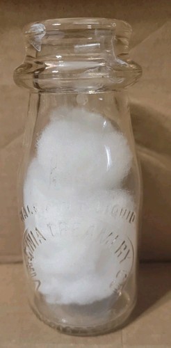 Half pint milk - half, bottles