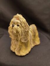 Vintage Stone Critters SC-249 Shih Tzu Dog Ornament Figurine VGC See Details 