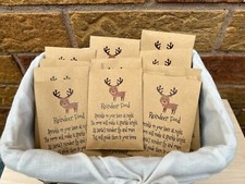 ECO friendly  Christmas Eve reindeer food | Rudolph | box filler