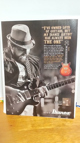 Ibanez artist guitar print - guitar,