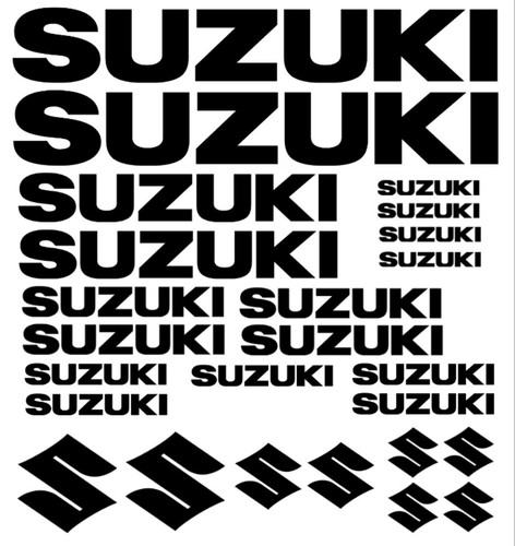 Suzuki decal set motorcycle - decal,