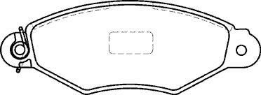 Mintex disc pads - mintex, 306