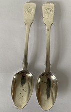 2 Antique Sterling Silver 925