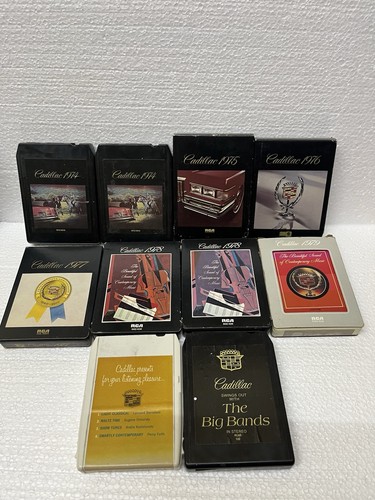 Cadillac eight track lot - of, 10