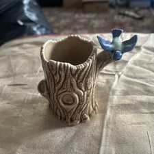  "Wade Blue Bird Tree Trunk