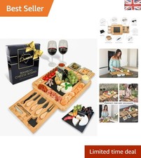 Elegant Bamboo Cheese Board &