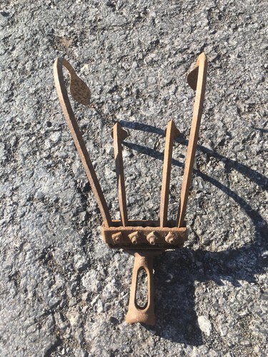 Vintage original tine push - original,