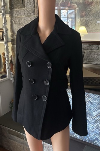 Womens wool pea coat jacket - womens,