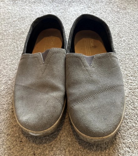 Toms men grey - men's, slip-ons