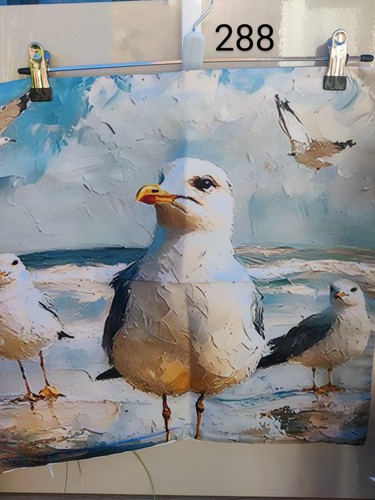 Seagulls beach effect - beach,