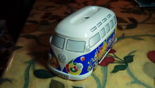 Ceramic VW Campervan Dormobile Money Box SPLITTY. No Surfboard.