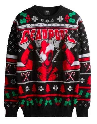 Deadpool christmas jumper - deadpool,