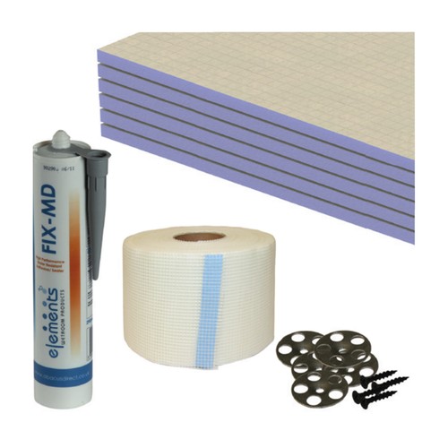 Waterproof tile backer board - tile,