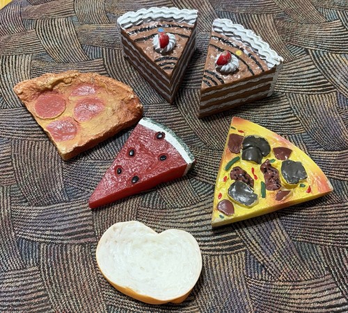 Lot vintage fake food - lot,