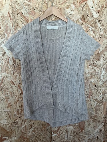 Zara knit sleeveless cardigan - zara,