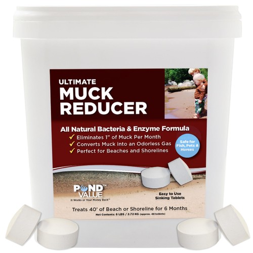 Pondvalue muck reducer - muck,