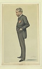 FRAMED VANITY FAIR PRINT 1881