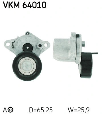 Tensioner pulley ribbed - tensioner, belt