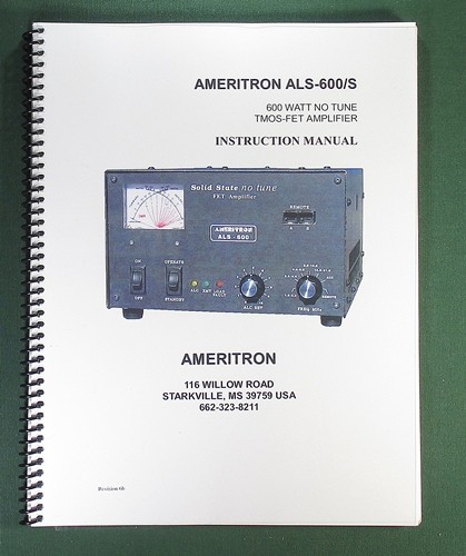 Ameritron als 600 - ameritron, als-600