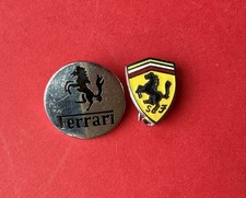 Ferrari Enamel Pin Badges X2