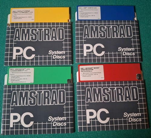 Vintage amstrad system - vintage, pc