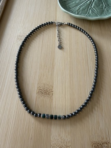 Men hematite natural stone - men’s,