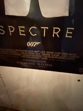 SPECTRE Original DS Double Sided 27x40 Movie Poster OO7 James Bond MINT INT IMAX