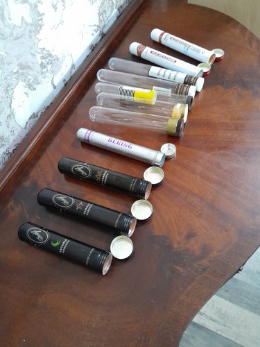 Job lot cigar tubes empty - cigar,