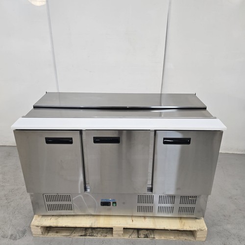Saladette counter fridge 368l - counter,