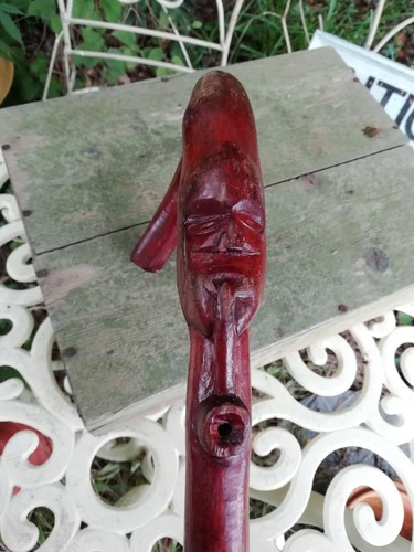 Unusual vintage carved wood - carved,