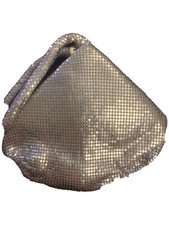 New Ladies Silver Handbag hand