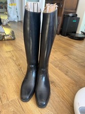 Black Harry Hall long riding boots
