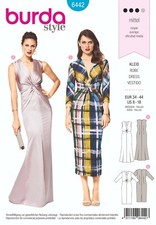 BURDA 6442 - MISSES DRESSES
