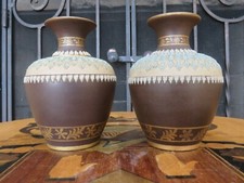 Pair Doulton Lambeth Silicon