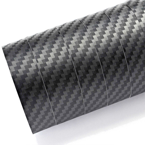 Carbon fibre vinyl wrap - 3d,