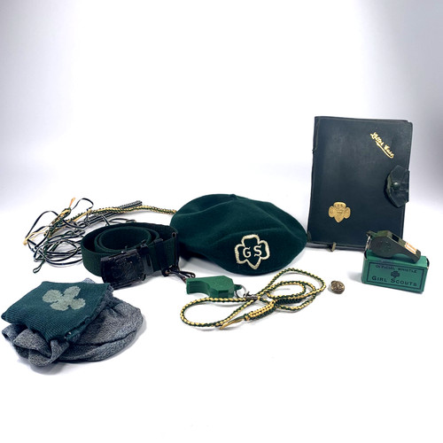 Vintage 1940s girl scout lot - 1940s,