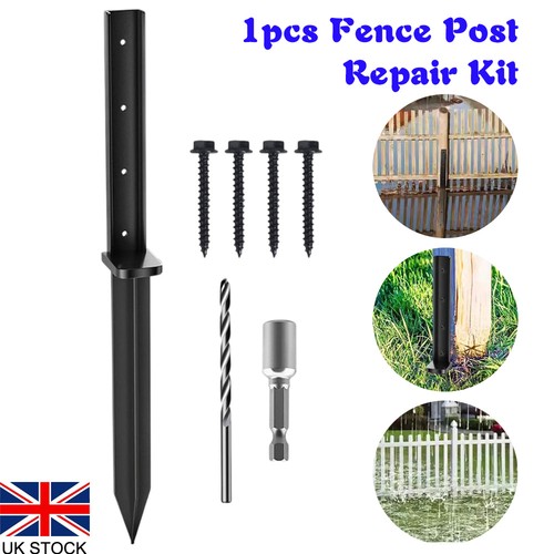 Fence post repair anchor - fence,