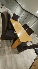 Dining Table, 6 Chairs &